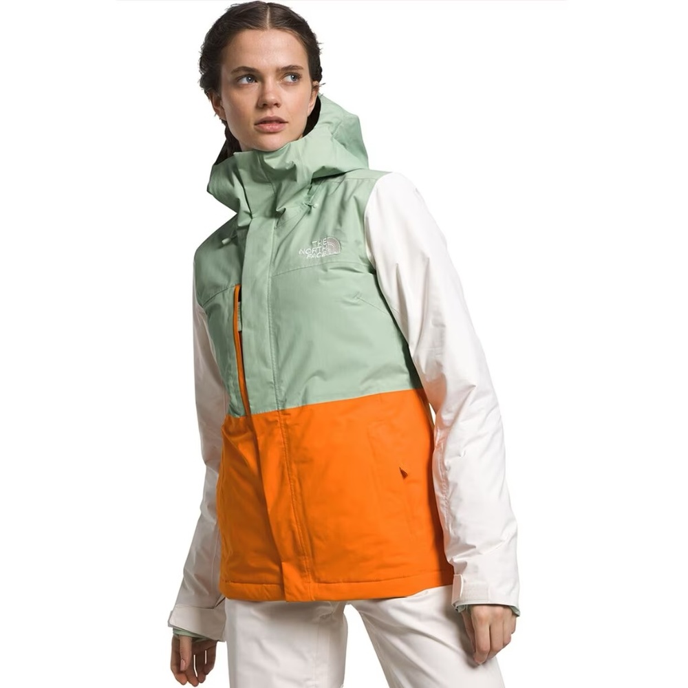 The North Face - Women's - Freedom Insulated Jacket - Sage/Orange - NWT